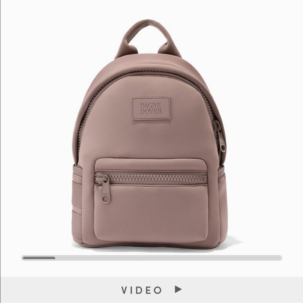 Dagne Dover Mini Backpack in Dusty Rose